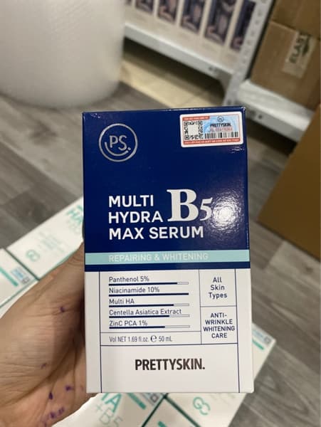 Serum b5 prettyskin cho da dầu mụn