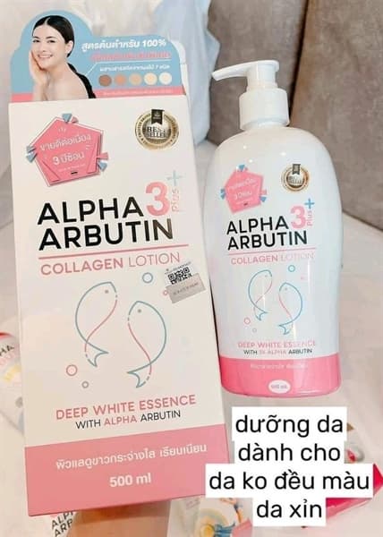 Dưỡng thể alpha Arbutin 500ml