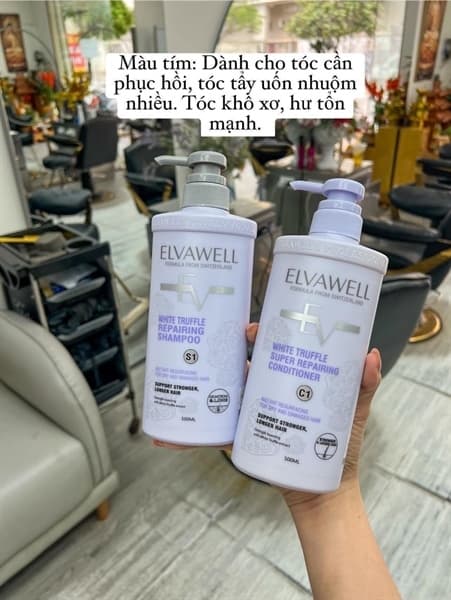 Cặp Elvawell tím 500ml - Phục hồi